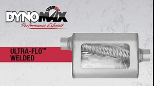 Dynomax Ultra Flo 53875 Exhaust Muffler Assembly for Chevrolet Camaro