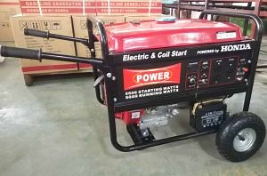 [Hot Item] 5000W 6000W 7000W 8000W 8500W Mini Portable Gigital Silent Inverter Welder Gasoline Generator with Wheel