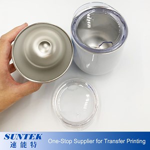 [Hot Item] Sublimation Blank Stainless Steel Egg Shape Cups