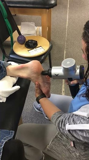 Hypervolt massage gun for plantar fasciitis