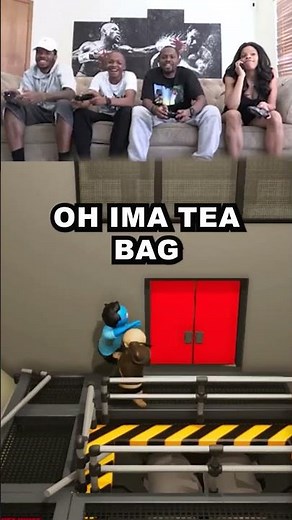 Taking Turns Teabagging #shorts