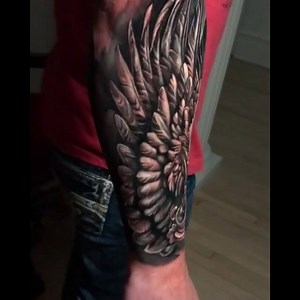 62K views · 3.8K reactions | Filigree, faces, and feathers. Tattoo by Arlo Tattoos  #TATTOODO | Tattoodo | Facebook