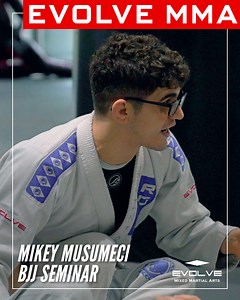 Check out what went on yesterday at the BJJ Gi Seminar with ONE Flyweight Submission Grappling World Champion Mikey Musumeci! Going in-depth and absorbing wisdom from the grappling phenomenon was a truly unforgettable experience for all our students. We'll see everyone at the next seminar! Oss! #BJJ #BJJSG #BJJSingapore #BJJSeminar #MikeyMusumeci #EvolveFightTeam #EvolveMMA | Evolve MMA