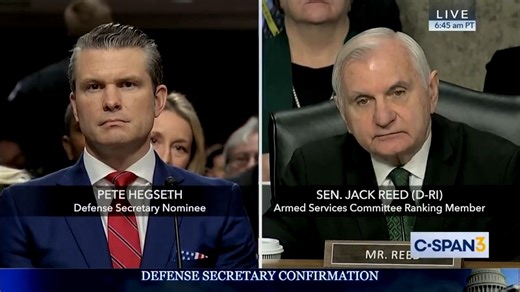 32K views · 637 reactions | Sen. Jack Reed Goes After Hegseth on 'Sexist' and 'Racist' Remarks樂 | The Daily Caller | Facebook