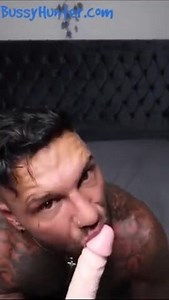 Sucking and fucking myself will a dildo till i cum hard sean pratt...