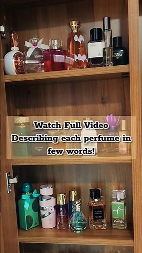 "My Entire Perfume Collection 🌸 | Every Perfume I Own ✨#PerfumeCollection #ScentLover #PerfumeAddict