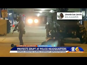 Richmond protest organizer charged with assaulting officers released from jail