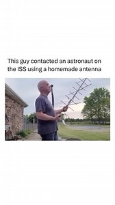 An amateur radio operator successfully reached the International Space Station using a self-built Yagi-Uda antenna and precise calculations of the ISS’s orbit. Part of the ARISS program, this achievement highlights the dedication and skill of enthusiasts who bridge the gap between Earth and space through radio waves. | The Galactic Void