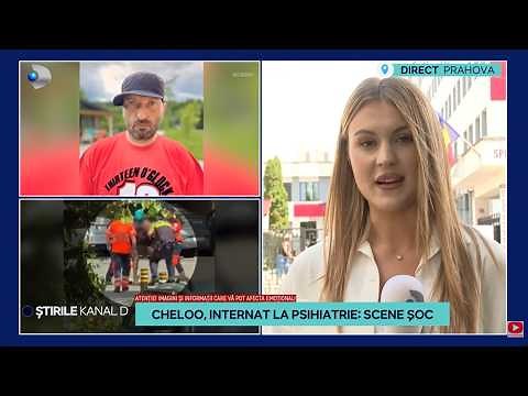 Stirile Kanal D - Cheloo, internat la spihiatrie: scene soc! | Editie de pranz