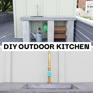 205K views · 952 reactions | DIY Outdoor Kitchen - this is great for cooking  and gardening !! | HomeMade Modern | Facebook