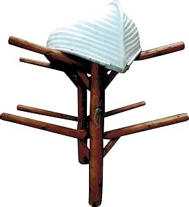 4-Place Buried-In-Ground Kayak Log Rack, Kayak Racks for Outdoor Storage, Canoe Rack, Surfboard Racks, Standing SUP Paddle Holder, Surfboard Stand, Canoe Boat Storage