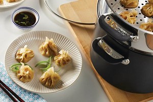 Steamed Pork and Prawn Dim Sum