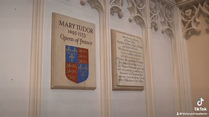 The grave of Mary Tudor, Queen of France and Duchess of Suffolk #tudors #marytudor #queen #princess #herstory #womeninhistory #visitengland | History of Royal Women