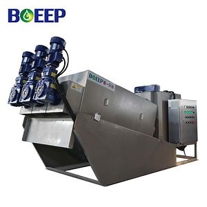 [Hot Item] Automatic Volute Filter Press Dewatering Disc Thickener for BOD Wastewater