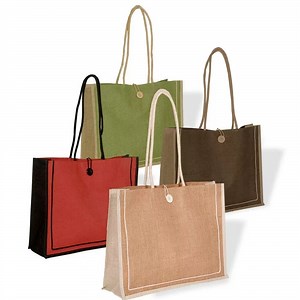 [Hot Item] Wholesale Custom Printed Large Eco Friendly Tote Bags Custom Foldable Jute Bag