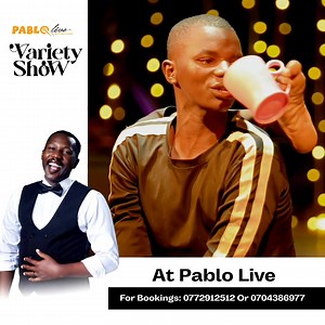6.5K views | PABLO LIVE presents VARIETY SHOW EXTRAVAGANZA  Time: 8:00 pm Fee: 30K Date: 25th July 2025 Host: Pablo Acts: Okello Okello / Ssuna/ Sylva Two / Bang band/ and many more Deal: Bring a friend along Pay using Mtn Momo (*165*3#) 243836 Airtel money (*185*9#) 6320331 or buy at National Theatre box office  | PABLO | Facebook