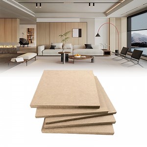 [Hot Item] 12mm/15mm/18mm MDF Waterproof Resistant Melamine Coated MDF Board for Furniture and Cabinets