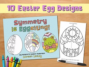 Easter Egg Coloring Pages | Math Printables | Easter Fun Activity | Math Worksheets for Elementary School - Etsy Canada