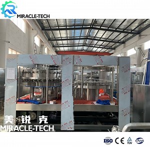 [Hot Item] New Design Automatic Pet Bottle Hot Filler Juice Beverage Energy Drinks Soda Sparkling Water CSD Carbonated Soft Drink Bottling Dairy Filling Line Machine