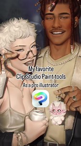 My favorite thing about CLIP STUDIO PAINT will always be the default tools. I am a simple woman; when it works and makes things faster, I like it!! If you never have, you should try those tools in your process; they literally changed my art for the better! And thank you so much @clipstudioofficial for sponsoring this video! FR : J’ai toujours adoré les outils disponibles par défaut sur CLIP STUDIO PAINT. Vous savez, je suis une femme simple, si ça marche et que ça va vite, moi, j’adore ! Si vous