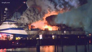 BREAKING: Massive boat fire in Tacoma