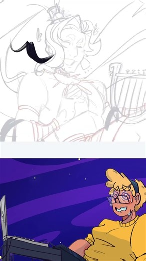 Apollo drawing process #apollo #illustrator #digitalart #speedpaint #mythology #speedpainting #draw