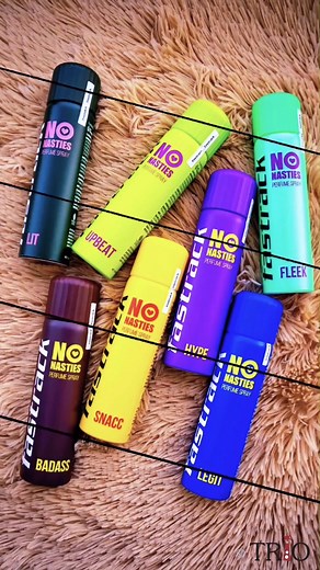 No Nasties Fastrack Perfume Spray  #fastrack #nonasties #perfumecollection #authentic #FlashYourFastrack #fastrackwatch #perfumelove #frangrance #Fastrack | TRIO | Facebook