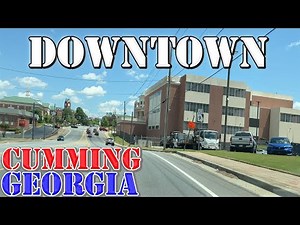 Cumming - Georgia - 4K Downtown Drive