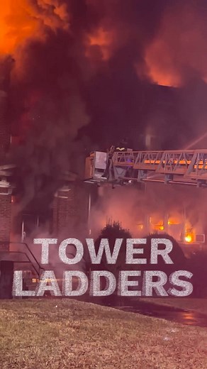 9.6K views · 237 reactions | A well-placed tower ladder is the...