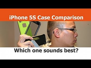 The WORST iPhone 5S Case for Sound - Otterbox Preserver vs. LifeProof Fre/Nuud vs. Incipio Atlas ID
