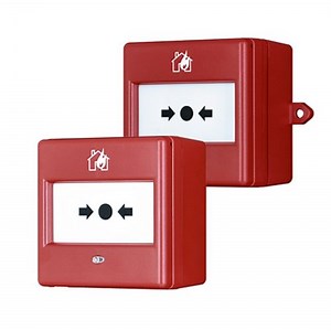Manual call point for addressable fire systems