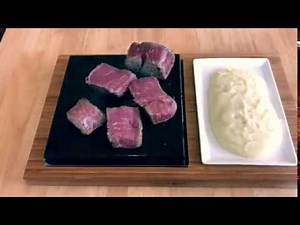 Lava Rock Cooking - Hot Stone Cooking Time Lapse