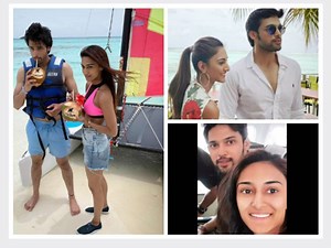 Erica Fernandes & Parth Samthaan Chill In Maldives; Dance To 'Senorita' Song (PICS)