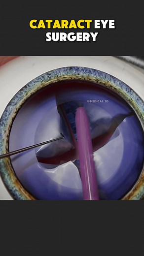 Cataract Eye Surgery (3D Animation) #cataractsurgery #cataract #phacoemulsification #cloudyeyes #blurredvision