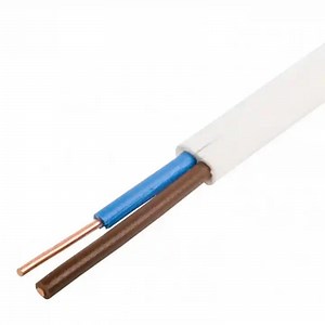 [Hot Item] PVC Insulated and Sheathed Solid Flat Twin and Earth Electric Wire Cable for Fixed Wiring