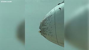 NYC-bound flight diverts to Rome after severe damage from weather