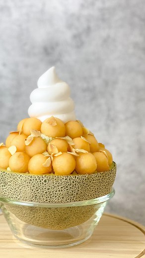 37K views · 22 reactions |  Everyone's favourite -- Rock Melon Kakigori Freshly scoop melon balls, with milk ice and melon sauce - Refreshing! ✨ #mykoridessertcafe #mykori #mykorisignature #love #kakigori #desserts #yummy #food | Mykōri Malaysia | Facebook