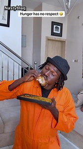 Nasty Blaq (@nastyblaq)’s video of hunger fried rice scene