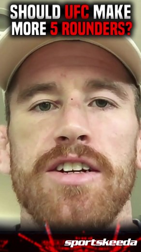 Should UFC make more 5 rounders? #mma #ufc #corysandhagen #mmanews #reels #facebookreels | Sportskeeda Combat