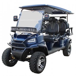 [Hot Item] Whanlong Customized Stylish and Comfortable Classic Golf Club Cart 6 Seaters Electricity Golf Cart
