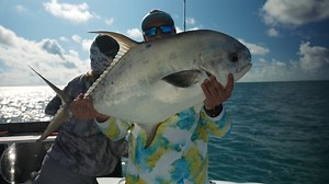 Hauling in Permit with Two Conchs Charters , catch and release!💪 #furuno #furunomarineelectronics #whenyoureserious #twoconchs | Furuno Marine Electronics