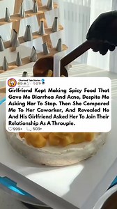 Girlfriend Kept Making Spicy Food That Gave Me Diarrhea And Acne, Despite Me Asking Her To Stop. Then She Compared Me To Her Coworker, And Revealed He And His Girlfriend Asked Her To Join Their Relationship As A Throuple.#redditreadings #storytime #redditstories | Charmed tale stories