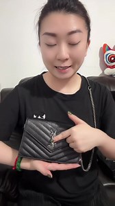 全新 YSL Chevron Caviar Wallet On Chain $8000 Size : 19cm x 12cm x 3.5cm 後補資料 有盒有塵袋有書仔 | Hei Sui Worldwide Limited