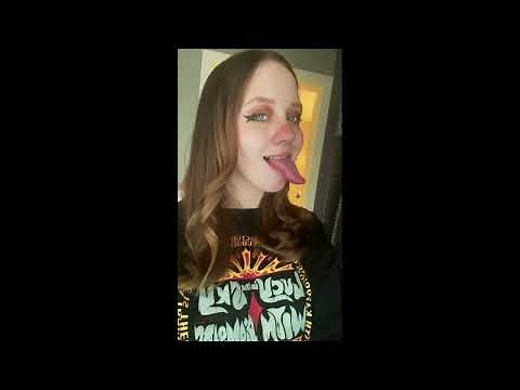 Girl Long Tongue