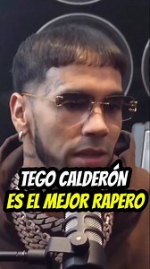 Anuel dice que Tego Calderon es el mejor rapero de la historia del género‼️ #tegocalderon #anuelaa | Trapnews