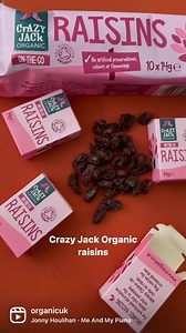 Have you tried organic nuts, seeds and dry fruits from Crazy Jack Organic yet? 🌰🥜🐝 #goorganic #organicraisins #organicanacks #organicnuts | UK Organic