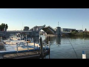 Port Clinton, Ohio Lift Bridge Jet Express