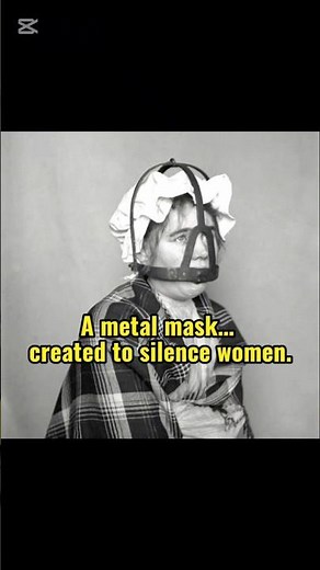 The Brutal Device Used to Silence ‘Rude’ Women #history #art