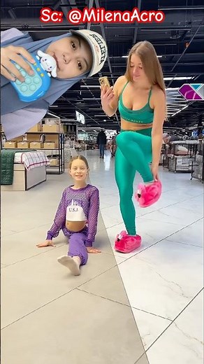 The sandals are for my sister⁉️ MilenaAcro