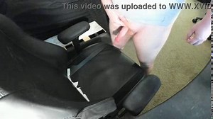 GINGER EXPLODES HUGE CUM LOAD ON CHAIR